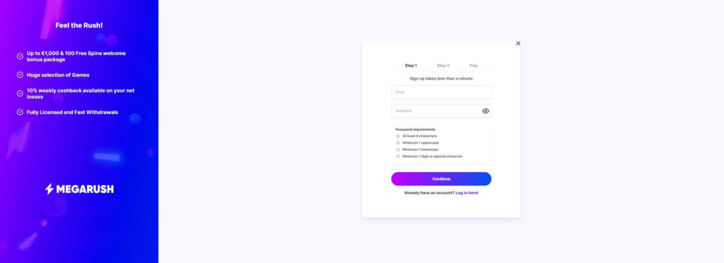 Sign-Up-at-MegaRush-Casino