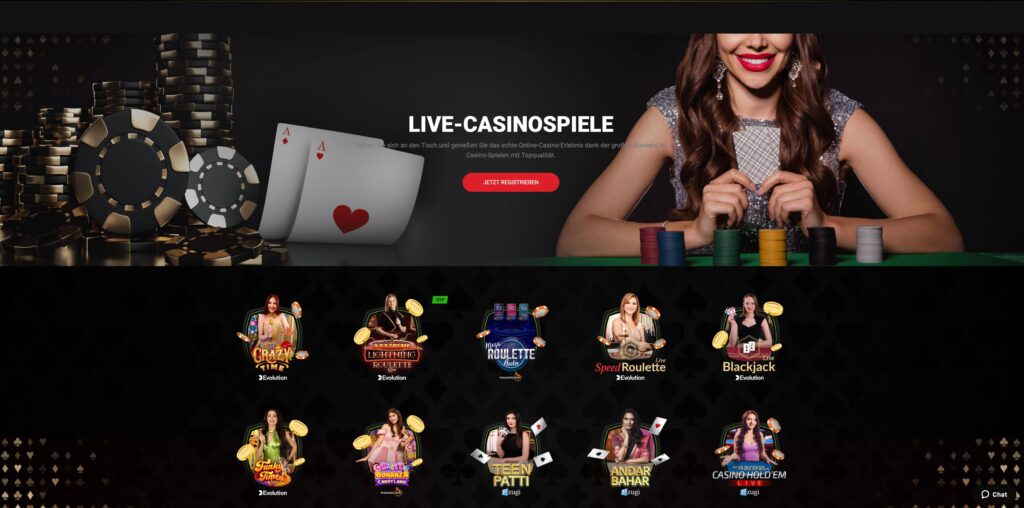 betonic casino live casino