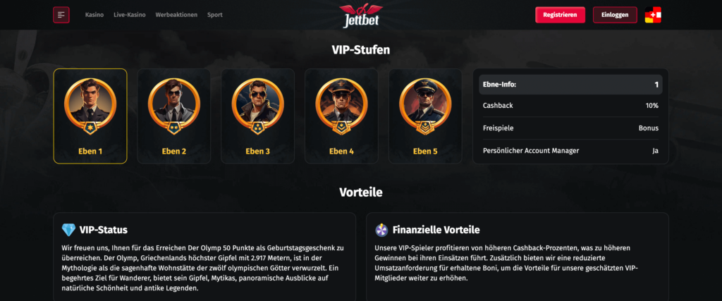 Jettbet VIP